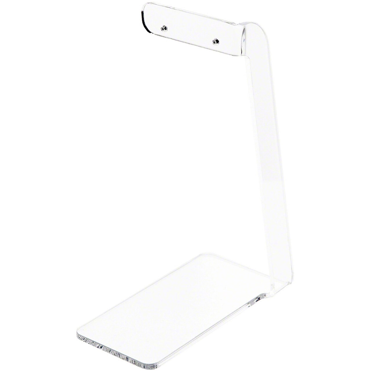 Plymor Clear Acrylic Signpost-style Pair Hanging Earring Display Stand, 2.375" W x 4" D x 6" H